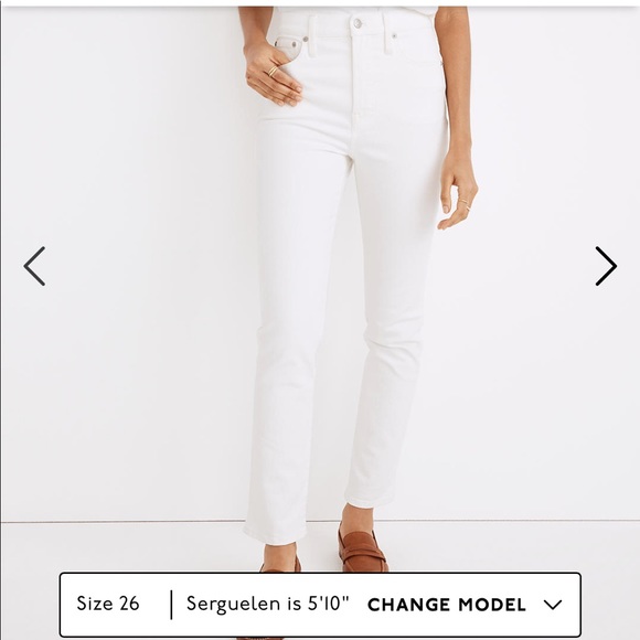 Madewell Perfect Vintage jeans tile white - Picture 2 of 3